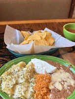 Flautas with Rice and Salad