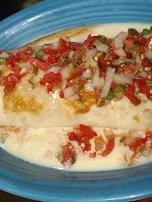 Topped with Queso Sauce